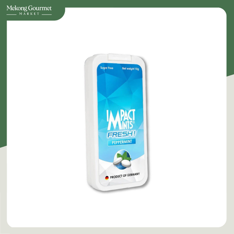 Kẹo ngậm không đường Impact Mints Fresh Hương Bạc Hà thơm dịu