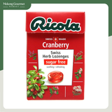 Kẹo Thảo Mộc Trái Cây Cranberry Không Đường Ricola 40g