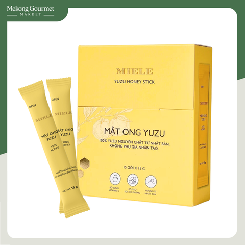 Mật ong Yuzu Miele 15góix15g