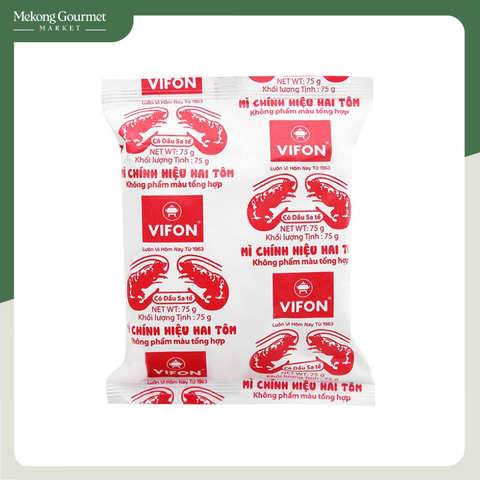 Mì Chính Hiệu Hai Tôm Vifon 75g