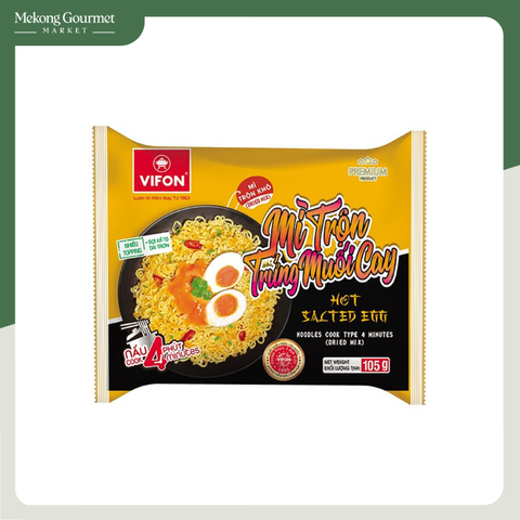 Mì Trộn Trứng Muối Cay Vifon 105g