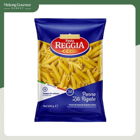 Nui ý ống 34 Pasta Reggia 500g