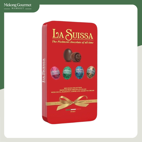 Hộp Chocolate Đen Trứng Mini La Suissa 220g
