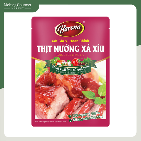 Nước xốt gia vị hoàn chỉnh Barona thịt nướng xá xíu 80g
