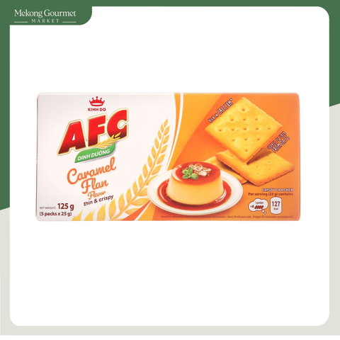 Bánh Dinh Dưỡng Caramel Flan AFC 125gr
