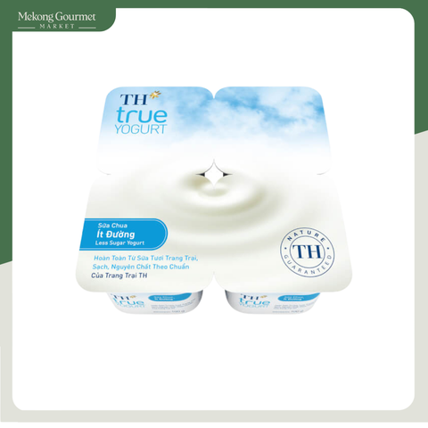 Sữa Chua Ăn Ít Đường TH True Yogurt 100g