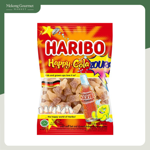 Kẹo dẻo Happy Cola Zourr Haribo 80g