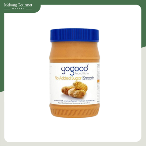 Bơ đậu phộng mịn Yogood 453g