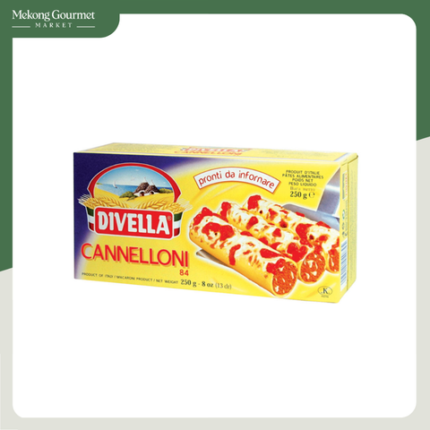 Mì ống cuộn Canelloni Divella 250g