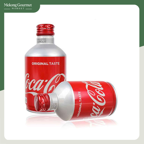 Nước Ngọt Có Gas Coca Cola Nhật Chai Nhôm 300ml