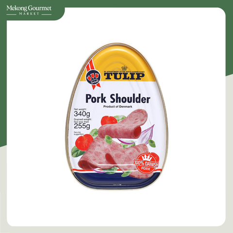 Thịt heo hộp Tulip Pork Shoulder 340g