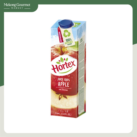 Nước ép táo HORTEX 100% nguyên chất 1L