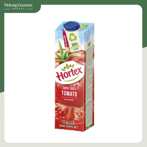 Nước ép cà chua HORTEX 100% nguyên chất 1L