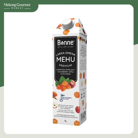 Nước ép cao cấp dâu mây & táo Bonne 1L