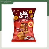 Bánh snack ngũ cốc nguyên cám vị thịt nướng tỏi cay We Chips 70g
