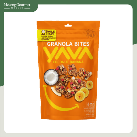 Ngũ cốc dừa và chuối Yava 125g