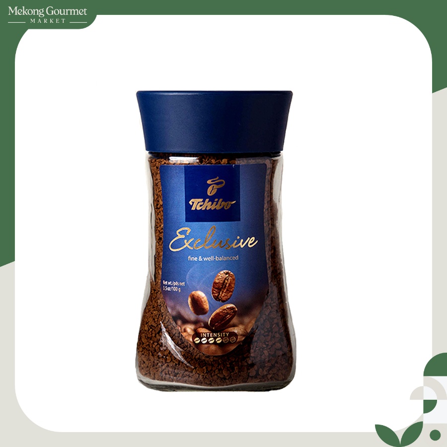 Cà phê hòa tan Tchibo Exclusive Original – lọ 100g
