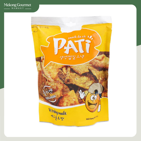 Snack da cá vị Trứng muối PATI 50g