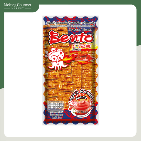 Snack Hải Sản Vị Sốt Cay Hàn Quốc Hiệu Bento 18g