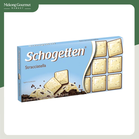 Chocolate thanh 13 vị Schogetten - Kem Ý - 100g