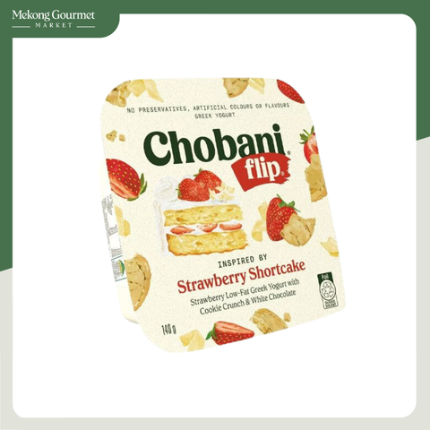 Sữa chua hy lạp vị dâu Chobani Flip 140g