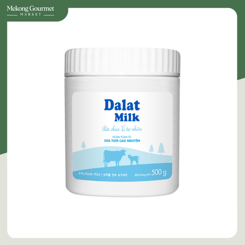 Sữa chua không đường Dalat Milk 500g