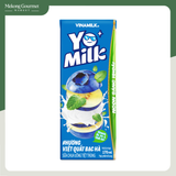 Sữa chua uống tiệt trùng hương việt quất bạc hà Yomilk 170ml