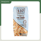 Sữa hạt yến mạch không đường 137 Degrees 180ml