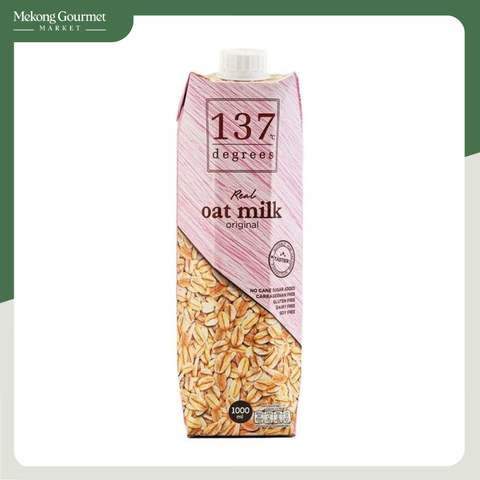 Sữa hạt yến mạch nguyên chất 137 Degrees 1L