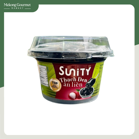 Thạch đen vị Vải Sunity 166g