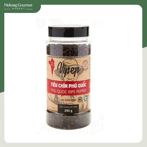 Tiêu chín đỏ Phú Quốc Vipep hũ 250g
