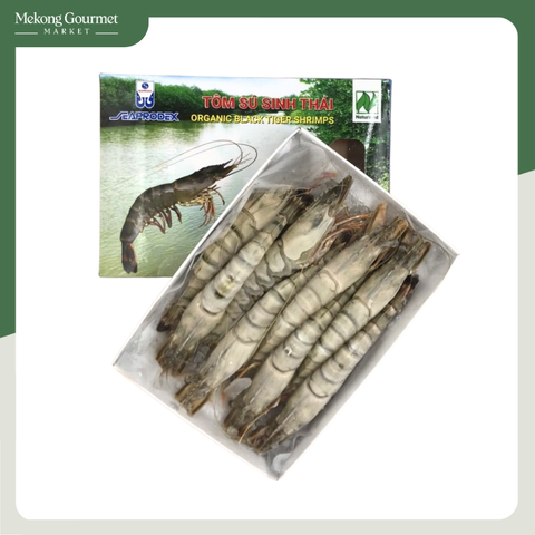 Tôm Sú Nguyên Con Sinh Thái Seaprodex 500g - Đông lạnh