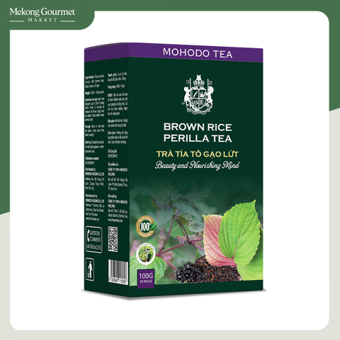 Trà tía tô gạo lứt Mohodo 100g