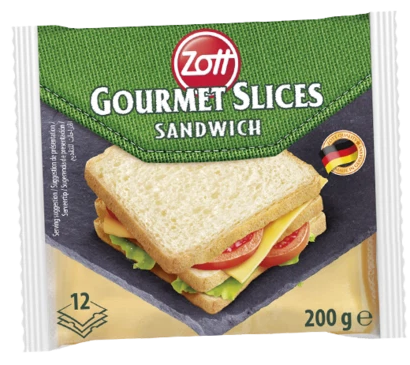Phô mai lát Sandwich Zott 200g