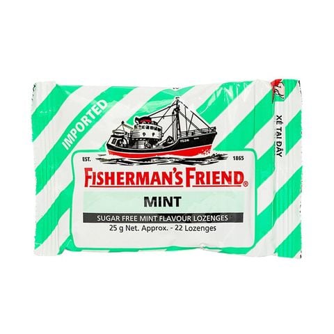 Kẹo cay con tàu vị bạc hà Fisherman's Friend 25g