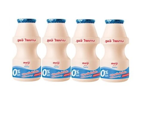 Sữa Chua Uống Nguyên Chất Meiji Paigen 85ml x 4 Chai