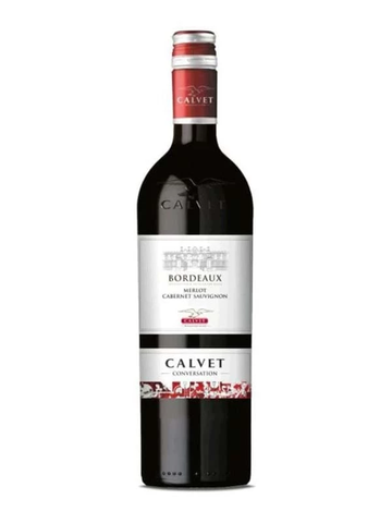 Rượu Vang Đỏ Pháp Calvet Conversation Merlot Cabernet- AOP Bordeaux 13,5% 750ml