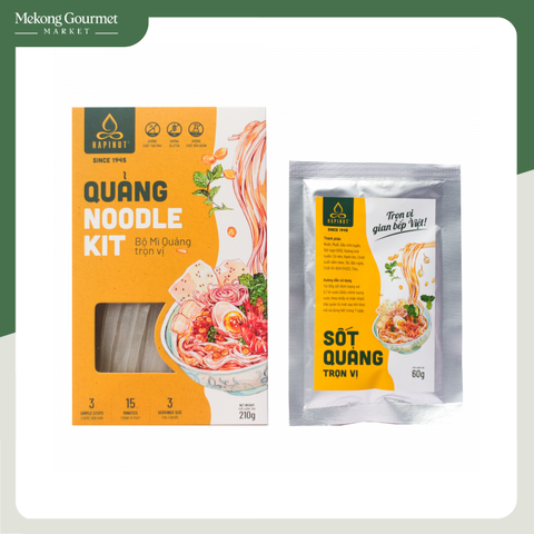 Bộ Mì Quảng trọn vị Hapinut 210gr