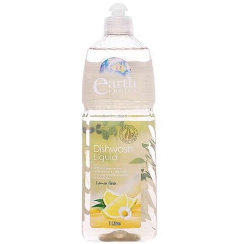 Nước rửa chén cao cấp Hương Chanh EARTH CHOICE 1L