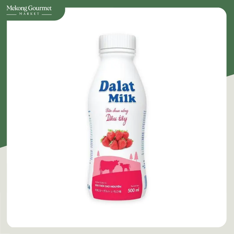 Sữa chua dâu tây Dalat Milk 500g