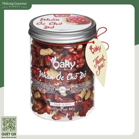Nhân óc chó đỏ Oaky hũ 200g