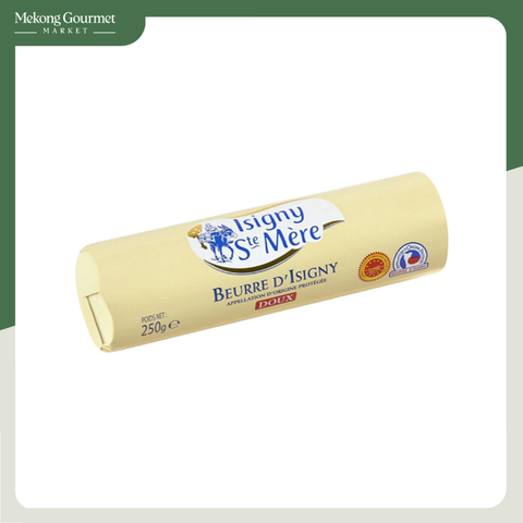 Bơ lạt AOP khối Isigny 250gr