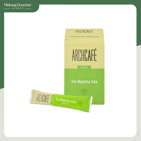 Cà phê Cappuccino Matcha latte hòa tan Archcafé 162g (12 gói/hộp)