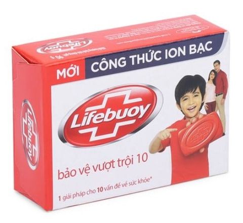 Xà bông dạng bánh bảo vệ vượt trội LIFEBUOY 90G