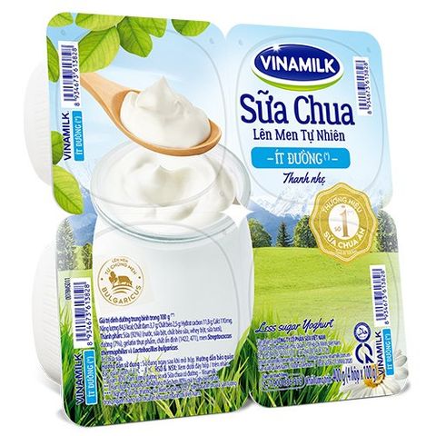 Sữa chua ăn ít đường Vinamilk 100g