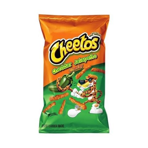 Bánh Snack Cheetos Cheddar Jalapeno Crunchy 226.8g