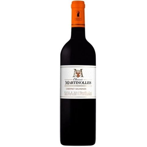 Rượu Vang Đỏ Pháp Martinolles Classic Cabernet Sauvignon 13,5% 750ml