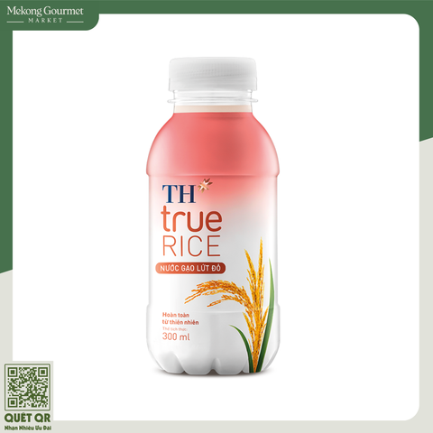 Nước Gạo Lứt Đỏ TH True Rice 300ml