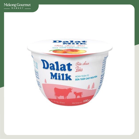 Sữa chua đào Dalat Milk 100g