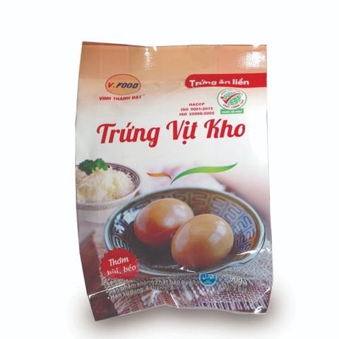 Trứng vịt kho Vfood (2 quả/gói)